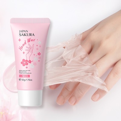 Mặt nạ hoa anh đào LAIKOU 50g làm mềm và sáng da tay