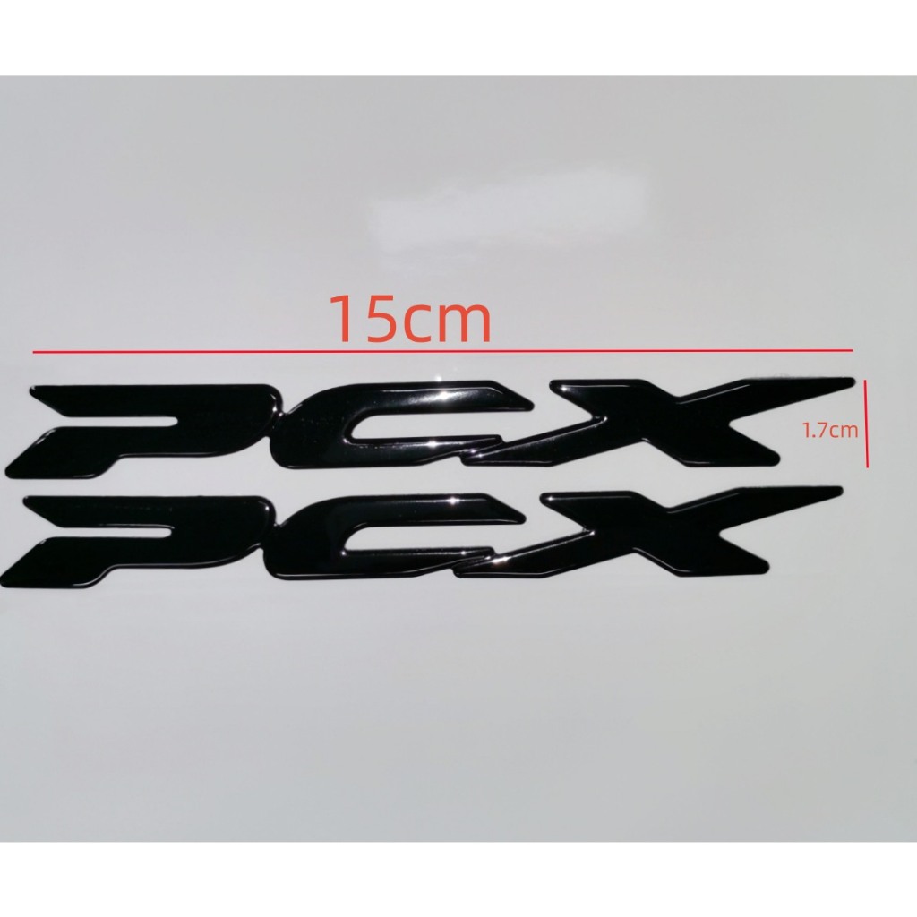 Honda Bộ 2 Miếng Dán 3d Trang Trí Xe Mô Tô vario beat Wing Chất Lượng Cao