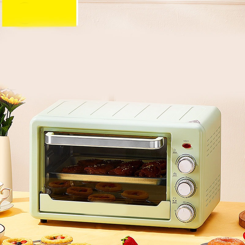 Có thể bán buôn Lò nướng mini 12L 700W Mặt bàn Đa năng hoa văn dễ thương cho bếp gia đình Sodium075 Hàng giao ngay