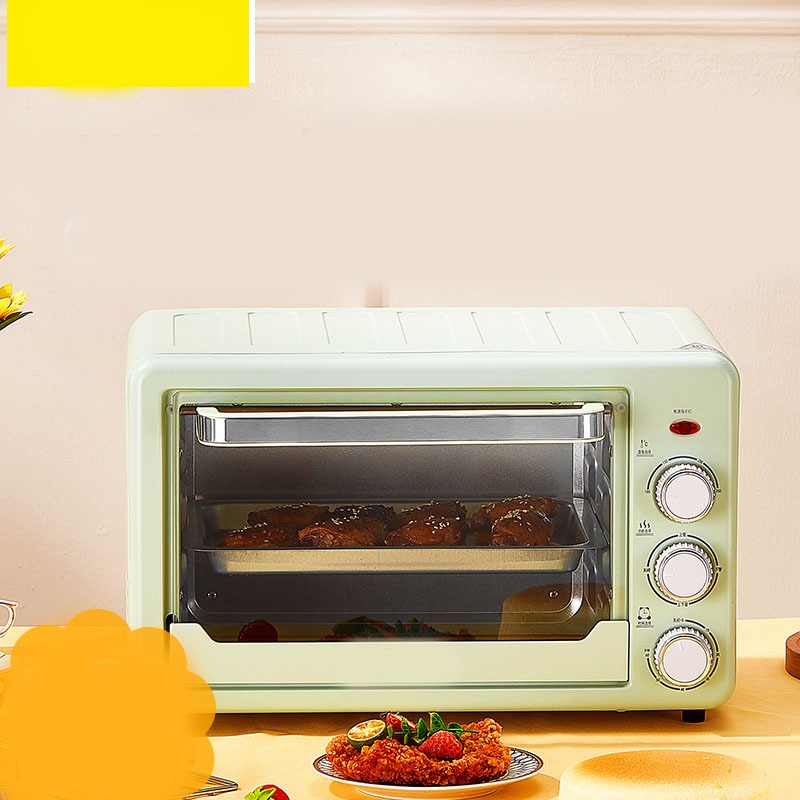 Có thể bán buôn Lò nướng mini 12L 700W Mặt bàn Đa năng hoa văn dễ thương cho bếp gia đình Sodium075 Hàng giao ngay