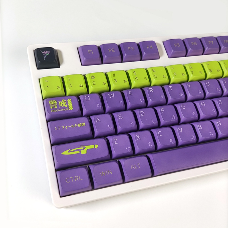 GMK EVA SỐ 1 Keycap, 134 Phím Keycaps PBT XDA Profile DYE-SUB Cá Tính Cho MX Công Tắc Bàn Phím Cơ