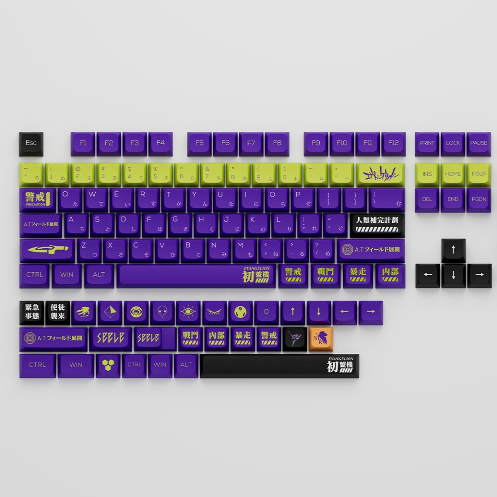 GMK EVA SỐ 1 Keycap, 134 Phím Keycaps PBT XDA Profile DYE-SUB Cá Tính Cho MX Công Tắc Bàn Phím Cơ