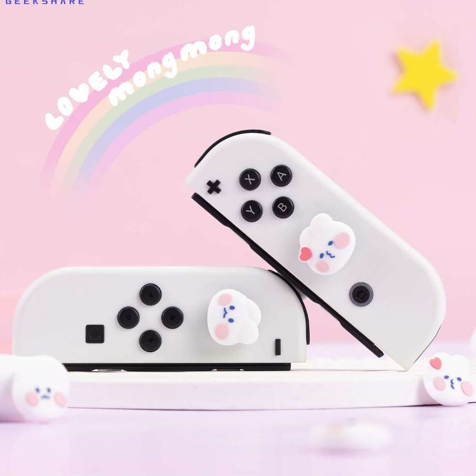 Vỏ Bọc Nút Điều Khiển Chơi Game Bằng Silicon Mềm Cho Switch Oled NS Lite Joy-con Ốp