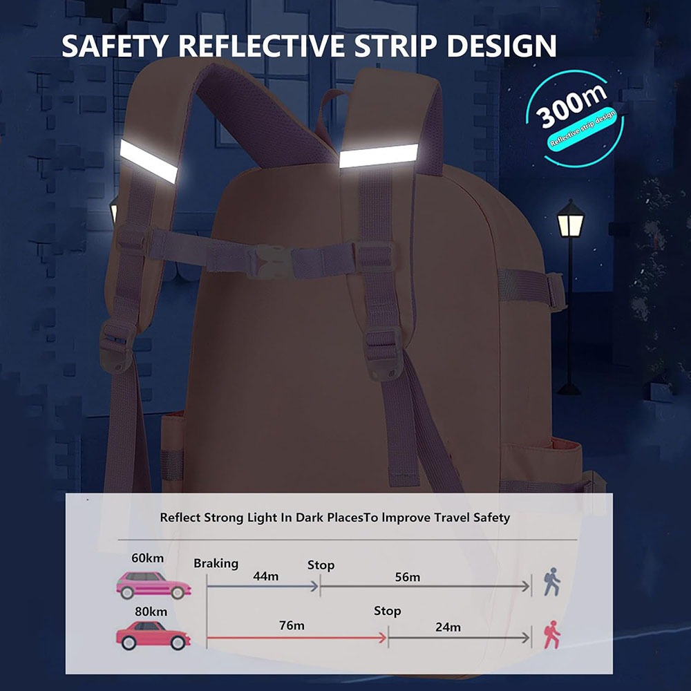 Ba Lô Đi Học Hình Thỏ Dễ Thương Cho Bé Gái Tiểu Học