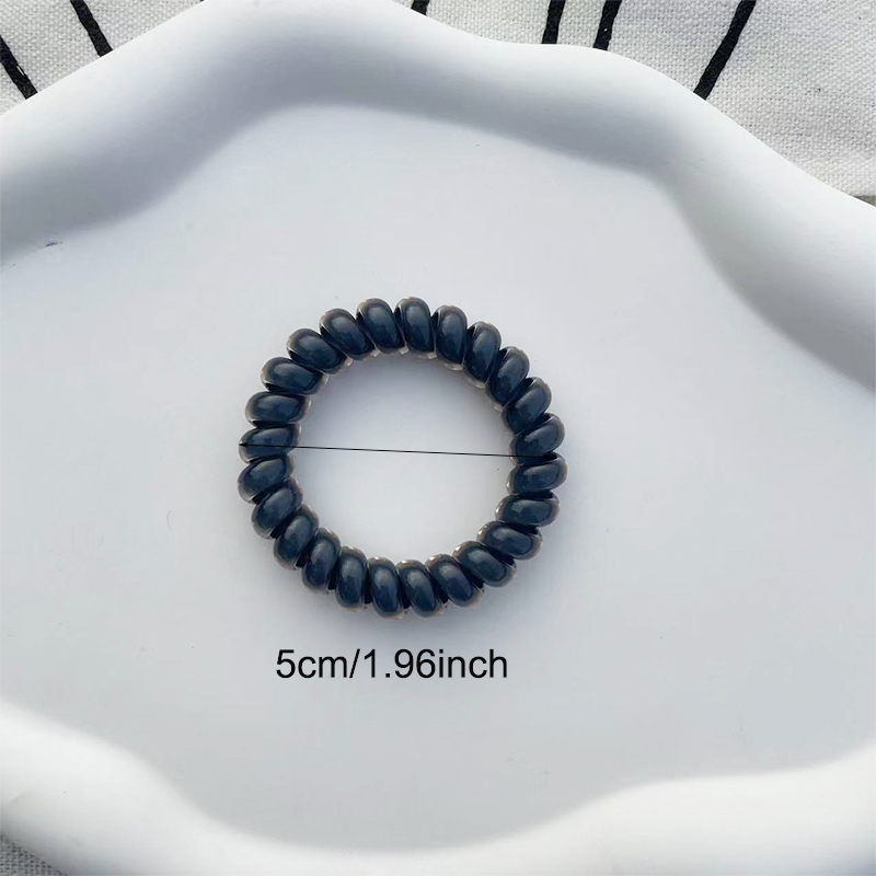 Dây Buộc Tóc Cao Su Co Giãn Màu Sắc Xinh Xắn
