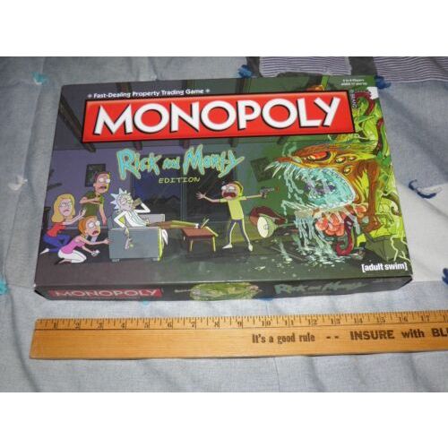 Trò Chơi board game monopoly rick and morty
