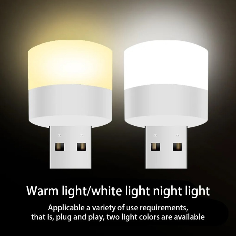 Đèn LED Đọc Sách Bảo Vệ Mắt Mini Dễ Thương Đa Năng Kèm Sạc USB Tiện Dụng Chất Lượng Cao