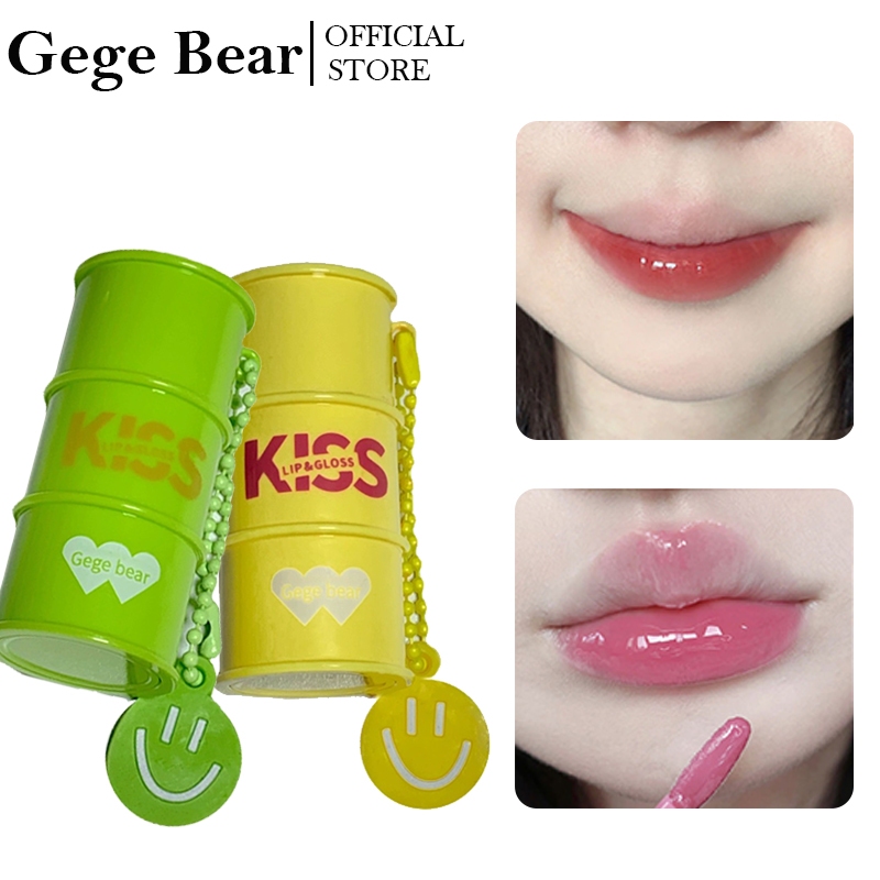 Son môi Gege bear dopamin bóng nhung lì mềm mượt dễ lên màu lâu trôi với 4 màu
