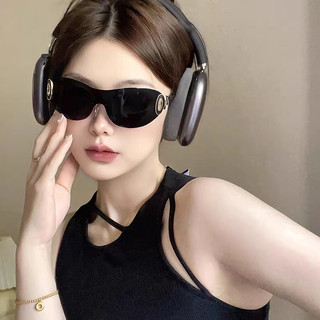 L H Kính râm Hiphop Y2K gọng nhỏ phong cách unisex, kính mát Foru nhiều màu cực ngầu cho nam nữ