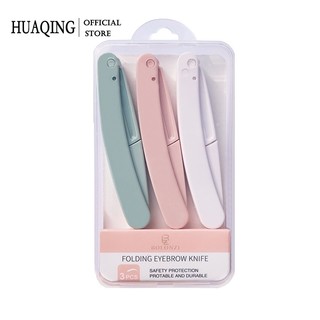 Bộ 3 dụng cụ tỉa lông mày HUAQING cho người bắt đầu