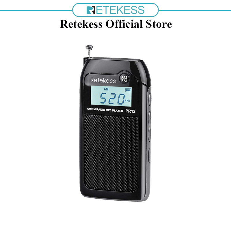 Radio mini retekess pr12 Bỏ Túi Tiện Lợi