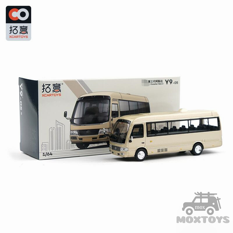 Xcartoys Mô Hình Xe Buýt Màu Vàng Sâm Panh Tỉ Lệ 1: 64