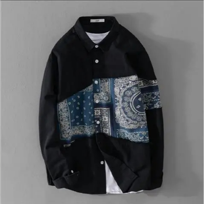 Màu Sắc Áo Sơ Mi Dài Tay Dáng Rộng Oversize Thời Trang Mùa Thu Dành Cho Nam