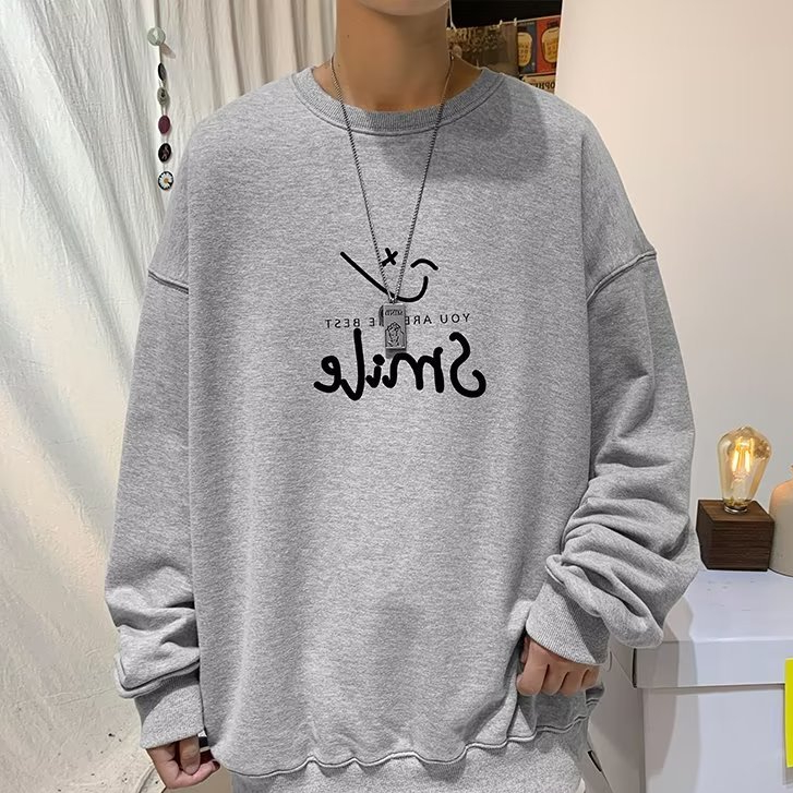 Áo Khoác sweater Tay Dài Cổ songyuan Phong Cách Mùa Thu meikuan guo Cho Cặp Đôi