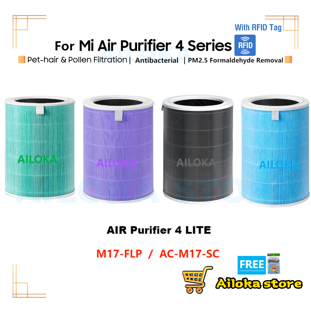 Bộ Lọc HEPA Cho Máy Lọc Không Khí Thông Minh For Xiaomi Mi Air Purifier 4 Lite / M17-FLP / AC-M17-SC