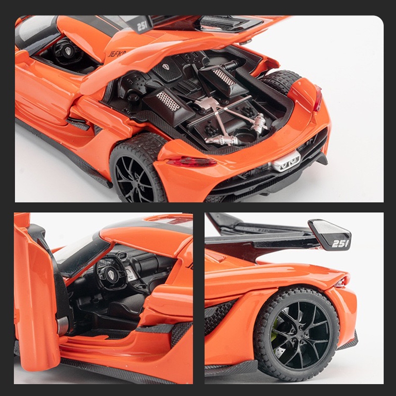 Mô Hình Xe Hơi koenigsegg Bằng Hợp Kim Tỉ Lệ 1: 32
