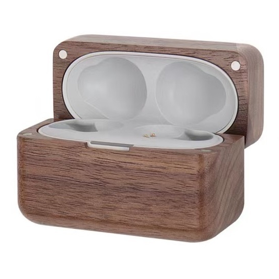 Phù Hợp Vỏ Bảo Vệ Hộp Sạc Tai Nghe sony linkbuds s wf-ls900n Màu Đen Óc Chó Màu Sắc