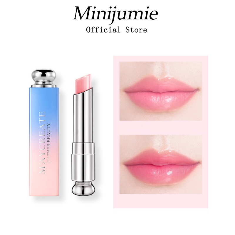 Son dưỡng môi Minijumie Maycreate đổi màu theo nhiệt độ cho môi căng mọng quyến rũ