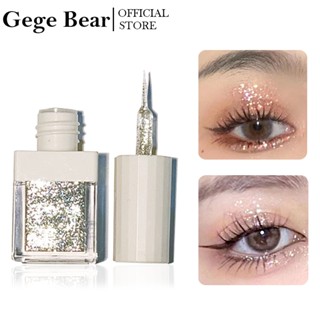  Phấn Mắt Gege Bear Dạng Lỏng Màu Trắng Ánh Ngọc Trai Lấp Lánh 