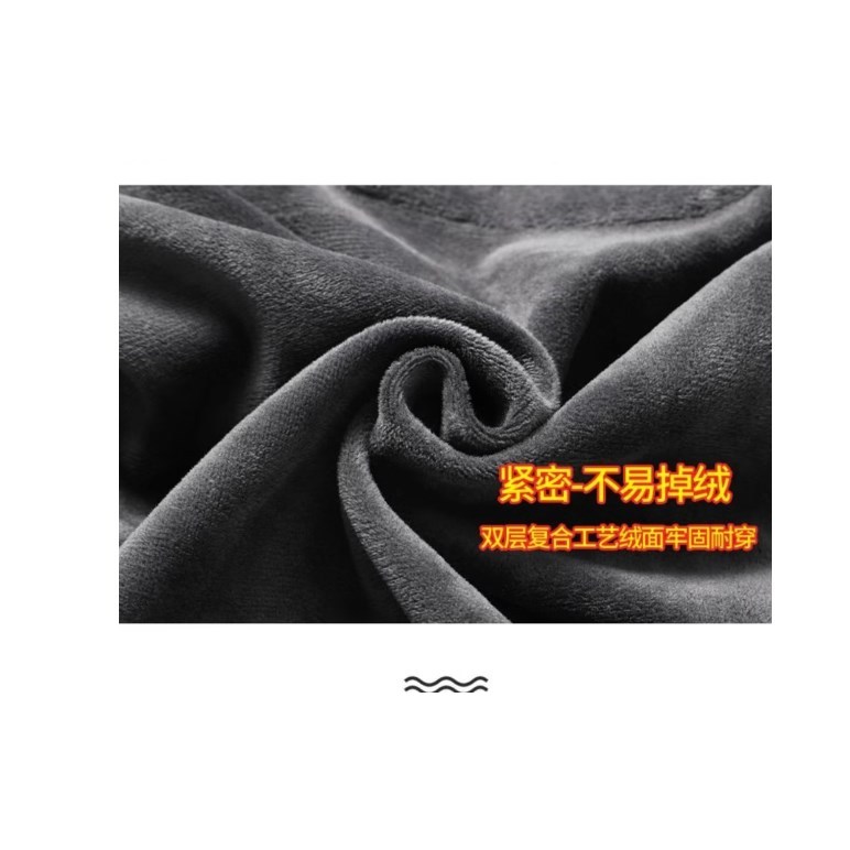 Hanlu Quần Legging Thể Thao Lót Nhung Dày Giữ Ấm Đơn Giản Phong Cách Mới Cho Nam