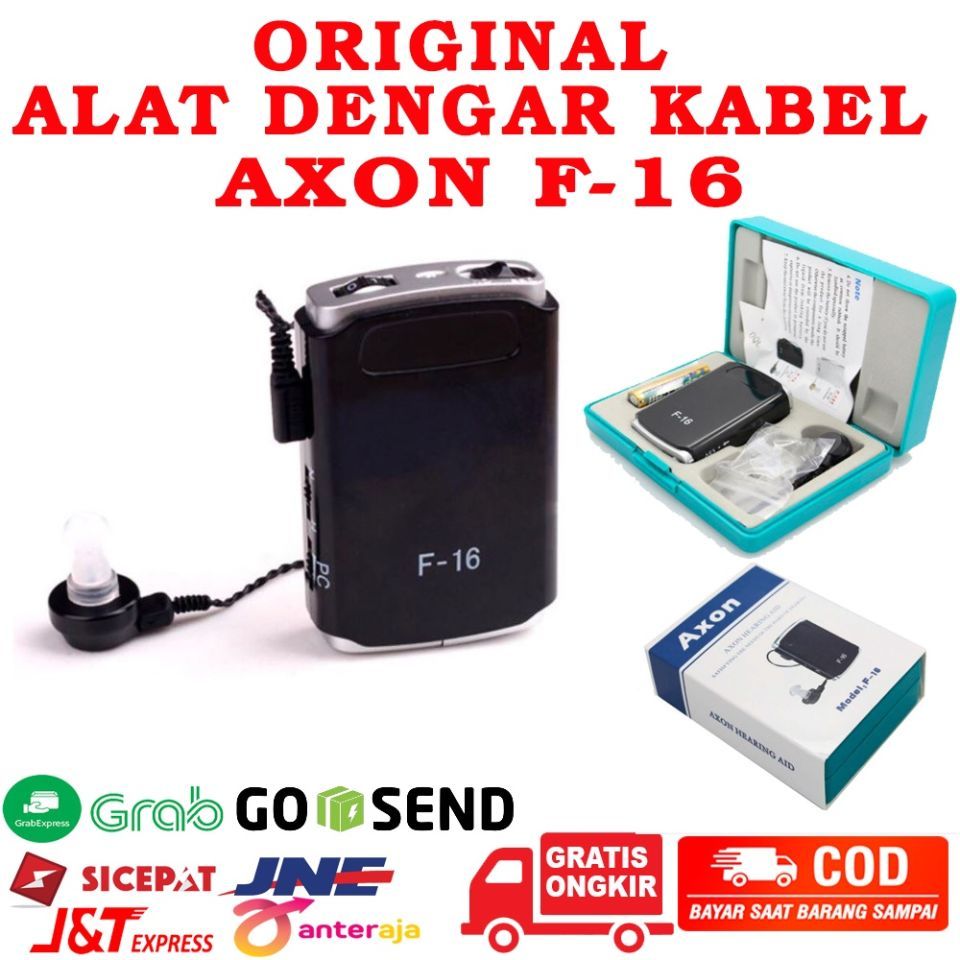 F-16 Máy trợ thính Bộ khuếch đại âm thanh Hộp đựng tai có dây bỏ túi công suất cao