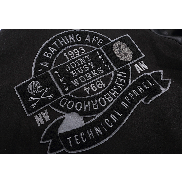 BAPE Áo khoác bóng chày nam và nữ thường ngụy trang mới