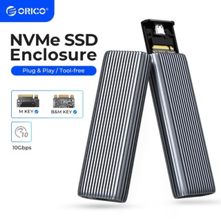 Vỏ ổ cứng ssd orico m2 nvme 10gbps pcie type c m.2 ssd nvme m chất lượng