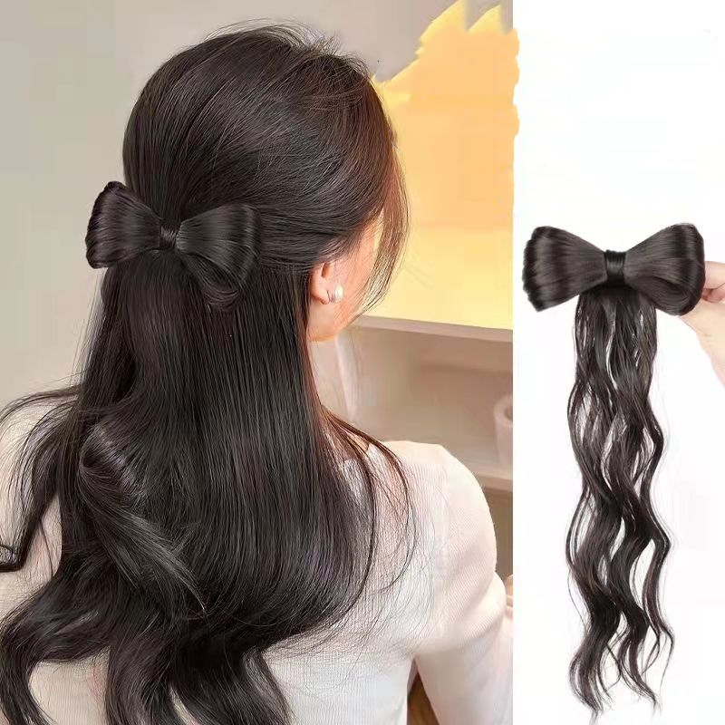 Tóc Giả Thắt Nơ Phong Cách hanfu Thời Trang Cho Nữ