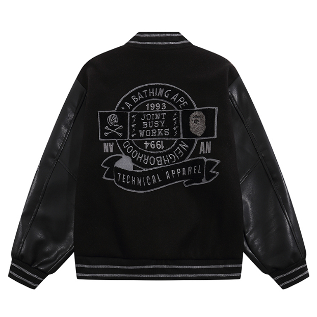 BAPE Áo khoác bóng chày nam và nữ thường ngụy trang mới