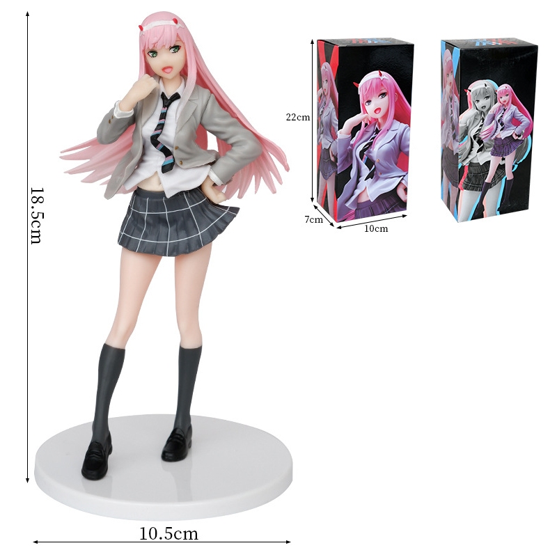Đồ trang trí Nhân Vật darling in the Franx zero two 02 jk 18.5cm