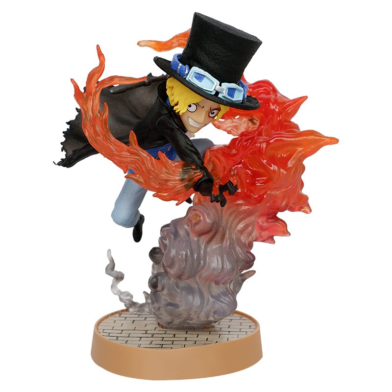 Mô Hình Nhân Vật nika marco mihawk sabo enel boa hancock Bằng pvc 13cm
