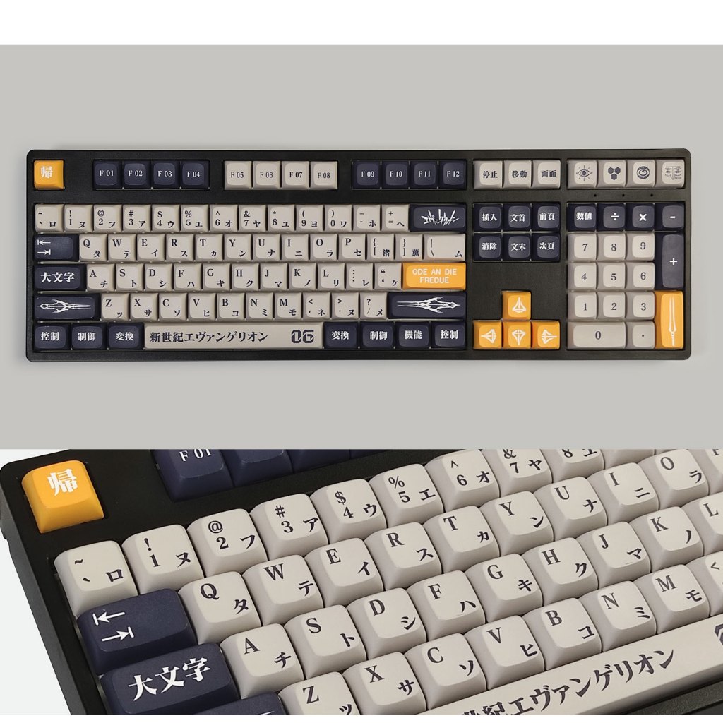 GMK EVA SỐ 6 Keycap, 135 Phím Keycaps PBT XDA Profile DYE-SUB Cá Tính Cho MX Công Tắc Bàn Phím Cơ