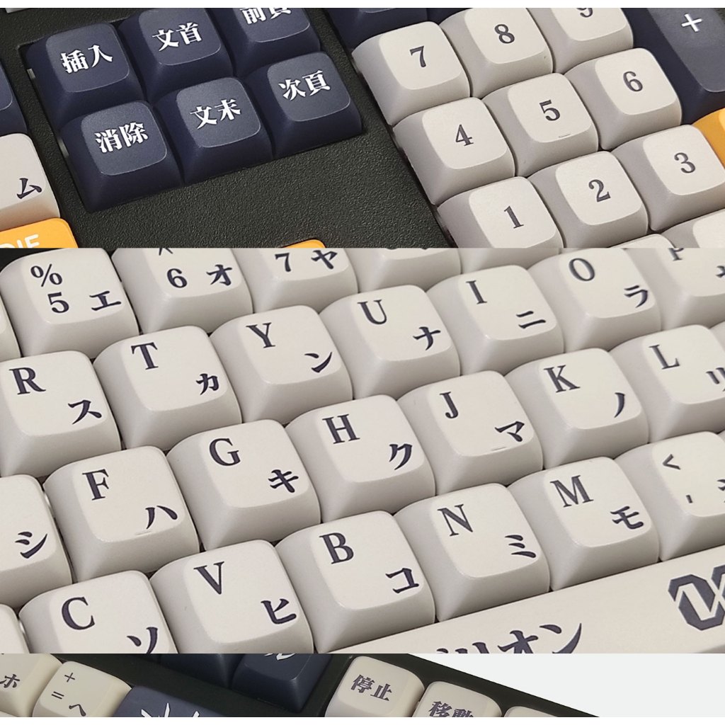 GMK EVA SỐ 6 Keycap, 135 Phím Keycaps PBT XDA Profile DYE-SUB Cá Tính Cho MX Công Tắc Bàn Phím Cơ