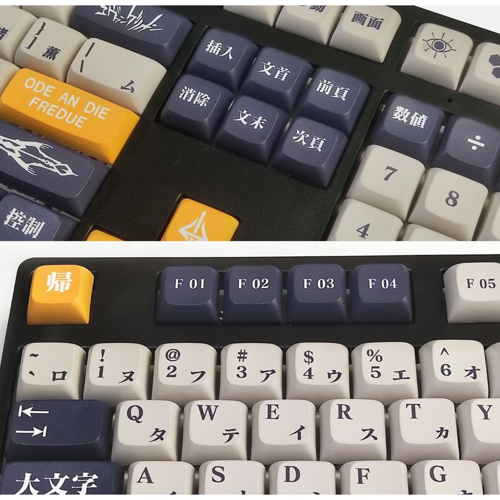 GMK EVA SỐ 6 Keycap, 135 Phím Keycaps PBT XDA Profile DYE-SUB Cá Tính Cho MX Công Tắc Bàn Phím Cơ