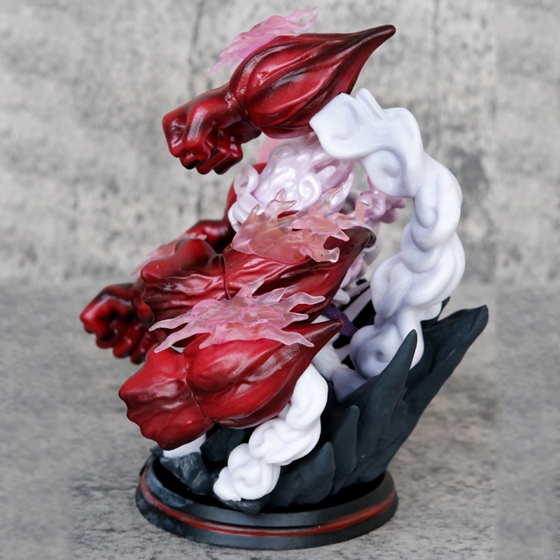 Mô Hình Đồ Chơi Nhân Vật luffy gear 5 Trong Phim Hoạt Hình "one piece" 15cm