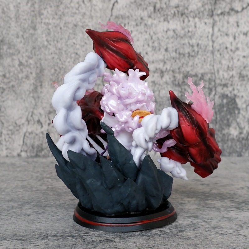 Mô Hình Đồ Chơi Nhân Vật luffy gear 5 Trong Phim Hoạt Hình "one piece" 15cm
