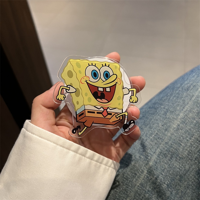 Ốp Điện Thoại Họa Tiết spongebob Cho iphone 15 11 12 13 14 pro max