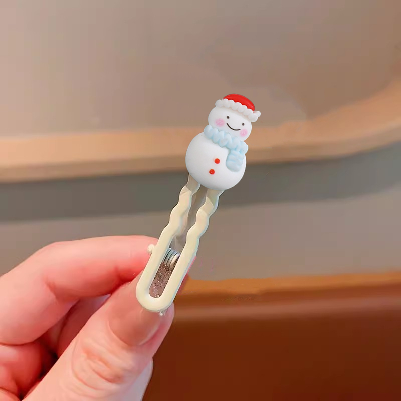 Dễ Thương Kẹp Tóc Phong Cách Giáng Sinh Xinh Xắn Cho Nữ