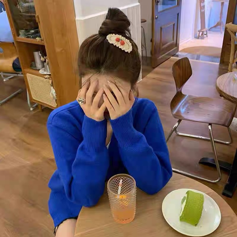 Dễ Thương Kẹp Tóc Hình Trái cherry Xinh Xắn Cho Nữ