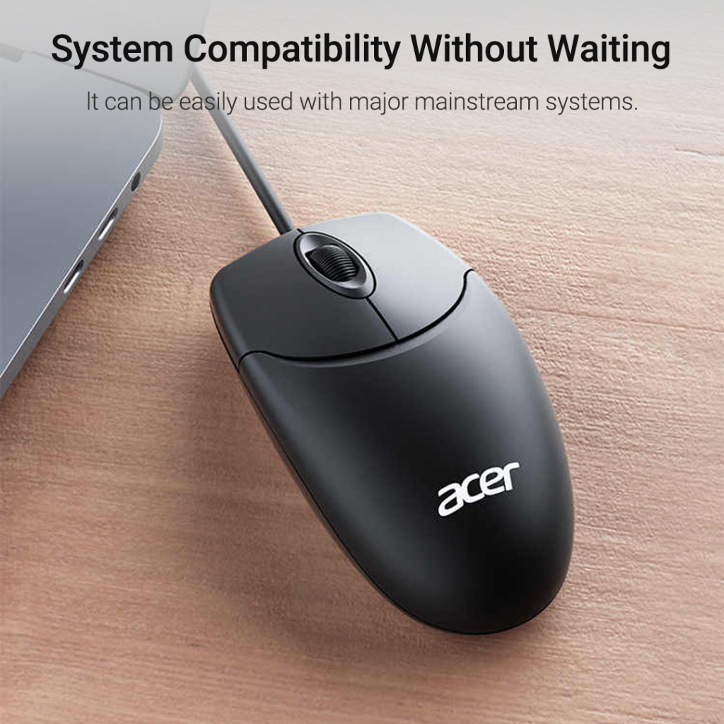 Chuột Máy Tính xiaomi youpin acer m117 1000dpi Có Dây usb Tiện Dụng