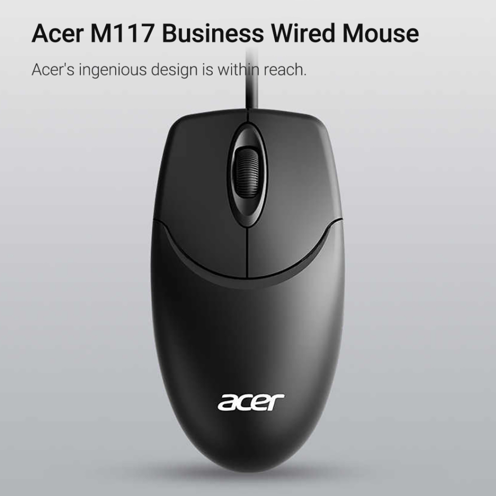Chuột Máy Tính xiaomi youpin acer m117 1000dpi Có Dây usb Tiện Dụng