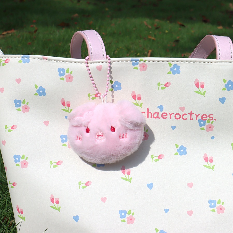 Hoạt Hình Móc Khóa Hình Thỏ / Gấu Trúc Đáng Yêu