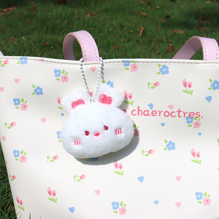 Hoạt Hình Móc Khóa Hình Thỏ / Gấu Trúc Đáng Yêu