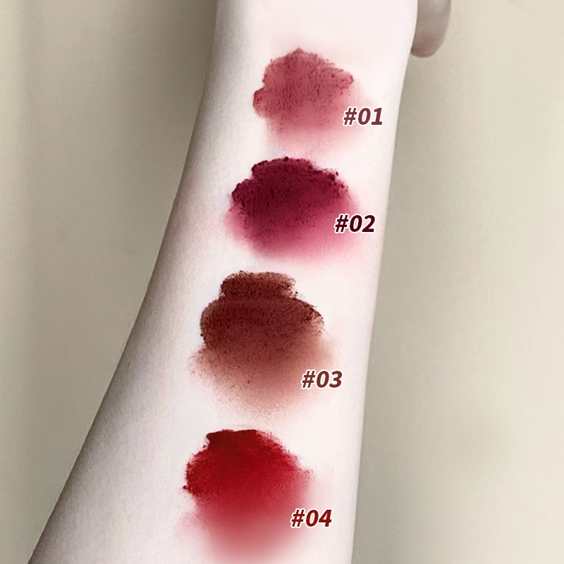 Son Dưỡng Môi Có Màu Gella's Pot Lip Dạng Hũ Tặng Kèm Cọ Đánh Son