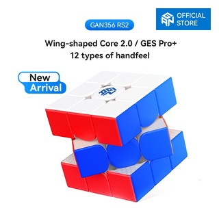 Khối lập phương chống từ tính tốc độ GAN 356 RS2 dành cho người mới bắt đầu 3x3