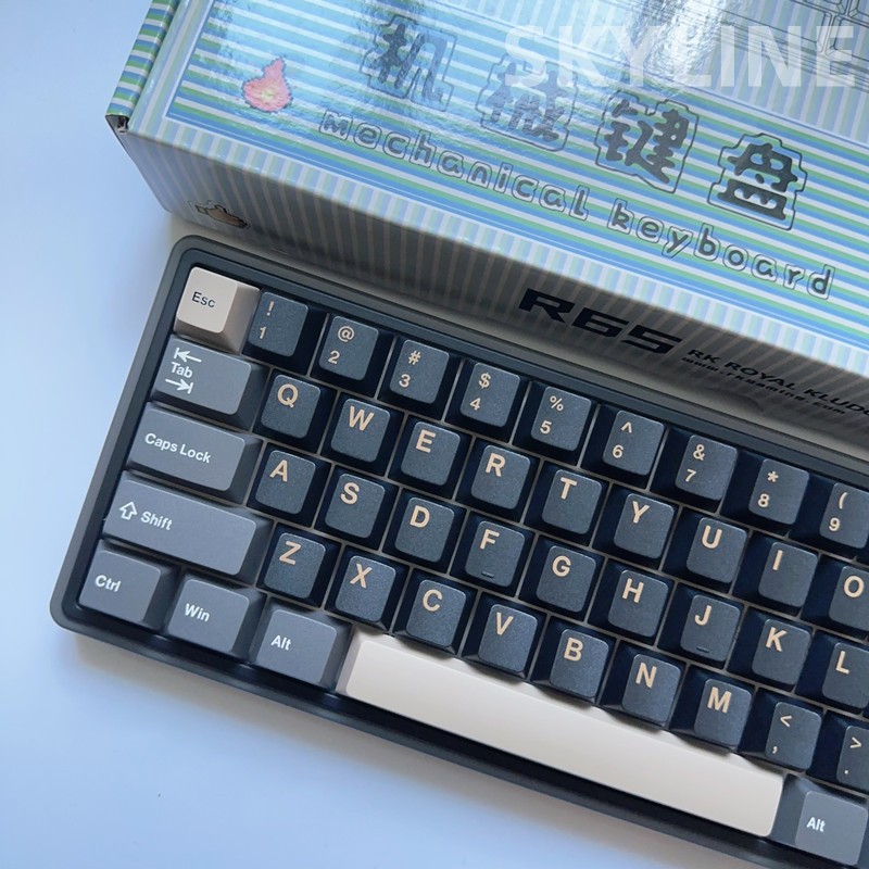 Bàn Phím Cơ Không Dây r65 / 3 Chế Độ 2.4g bt rgb 1.2mm Dùng Để Chơi Game