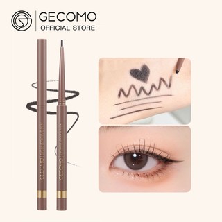Gecomo Bút Kẻ Mắt Dạng gel 3 Màu Tùy Chọn Lâu Trôi Không Nhòe Chống Thấm Nước