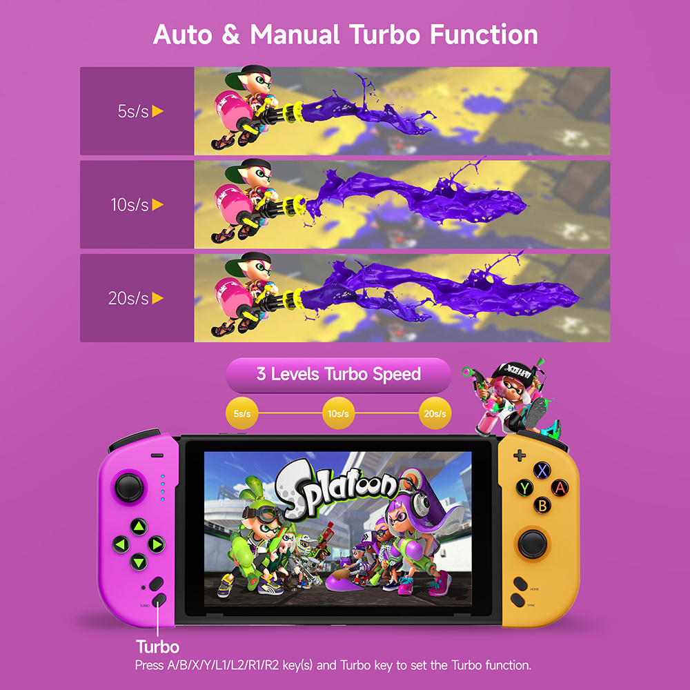 Easysmx Tay Cầm Chơi Game 6 Trục 7046 Cho nintendo switch / oled