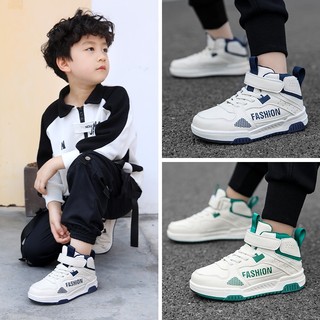 Giày sneaker cổ cao thời trang thu đông cho bé