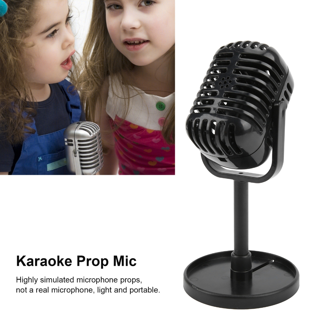 Có thể bán buôn Micrô cổ điển để quay phim cho các chương trình khiêu vũ Thực hành sử dụng đạo cụ micrô Washington057 Hàng giao ngay